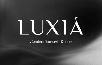 Luxia font