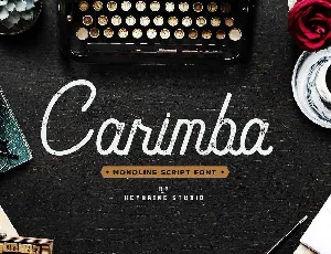 Carimba Script Free font