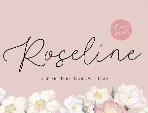 Roseline font