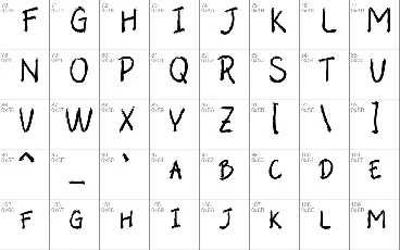 Abalone font