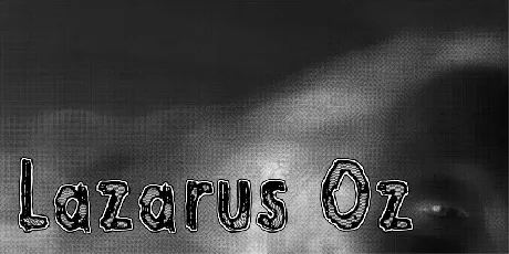 Lazarus Oz font