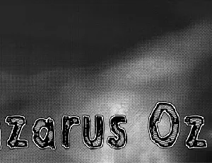 Lazarus Oz font