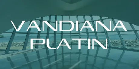 Vandiana Platin font