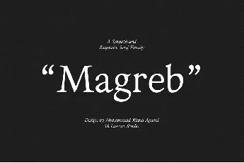 Magreb font