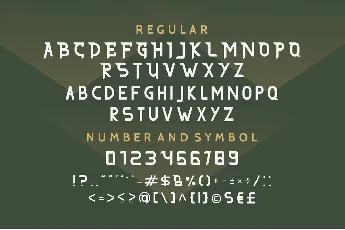 THE AFFORD DEMO font