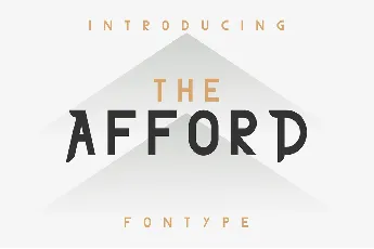 THE AFFORD DEMO font