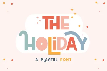 THE HOLIDAY font