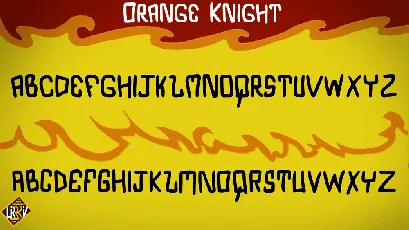 Orange Knight font