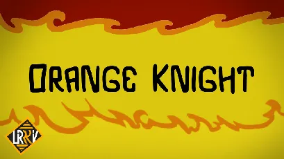 Orange Knight font