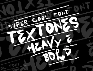 Vtks Textones font