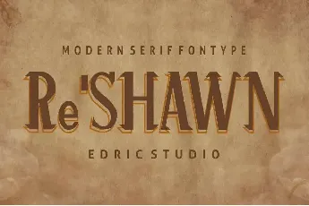 ReSHAWN Demo font