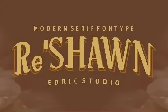 ReSHAWN Demo font