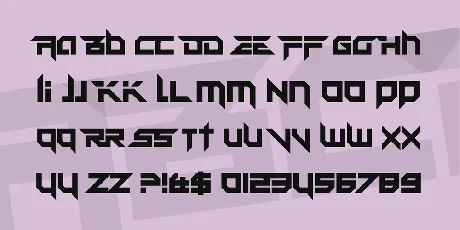 Fatality's Edge font