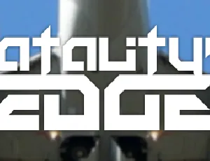 Fatality's Edge font