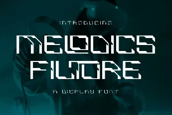 Melodics Filture font