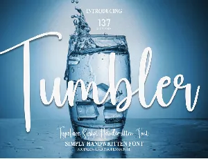 Tumbler font