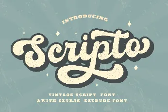 Scripto font