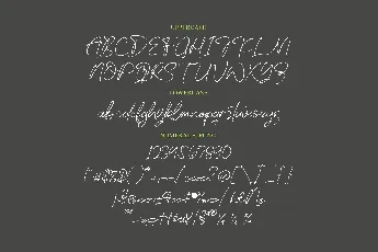 Signathing font