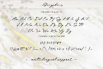 Grayphene font