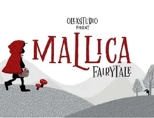 Mallica Fairytale Typeface Free font