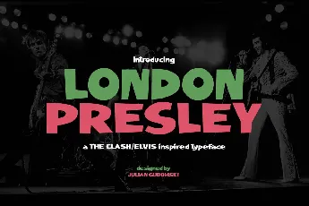 LONDON PRESLEY font