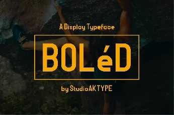 BOLÃ©D font