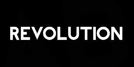 REVOLUTION font