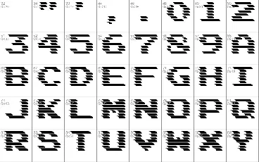 DEADCRT font