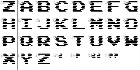 DEADCRT font