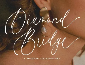 Diamond Bridge font