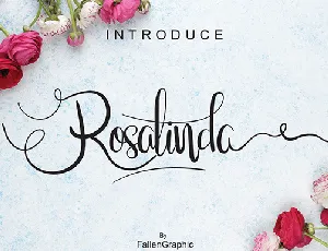 Rosalinda Script font