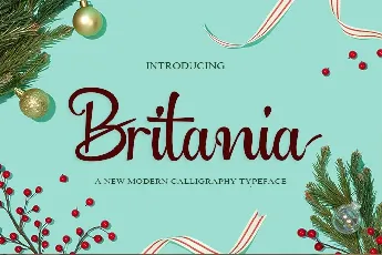 Britania font