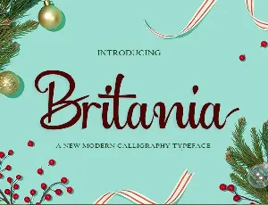 Britania font