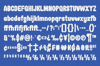 BLOMEN font