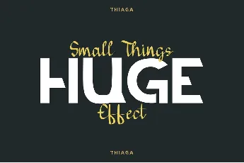 THIAGA DEMO font