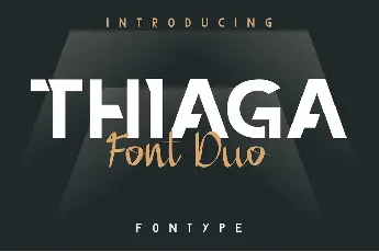 THIAGA DEMO font