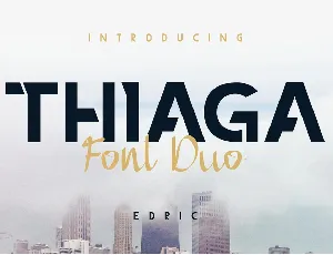 THIAGA DEMO font