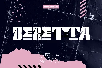 BERETTA font