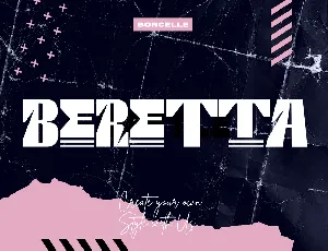 BERETTA font