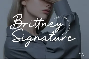 Brittney Signature DEMO! font