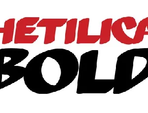 Hetilica font