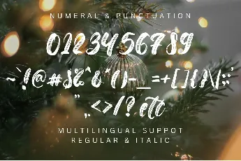 Christmas Math font