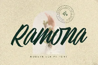 Ramona Script font