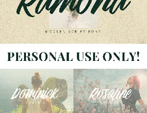 Ramona Script font