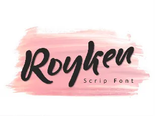 Royken font