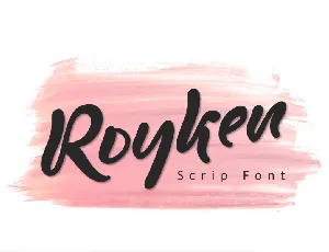 Royken font