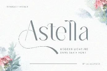 Astella font