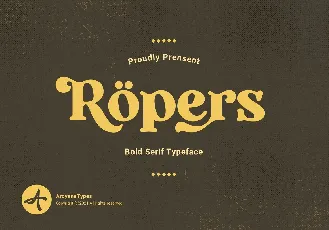 Ropers font