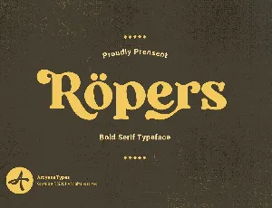 Ropers font