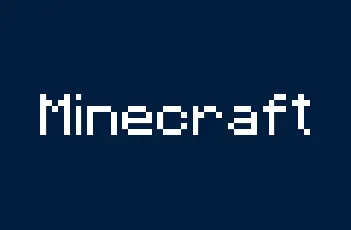 Minecraft font